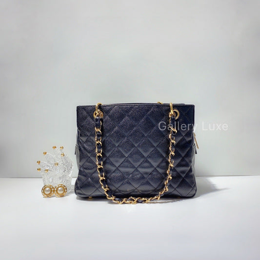 No.2547-Chanel Caviar Petite Timeless Tote Bag
