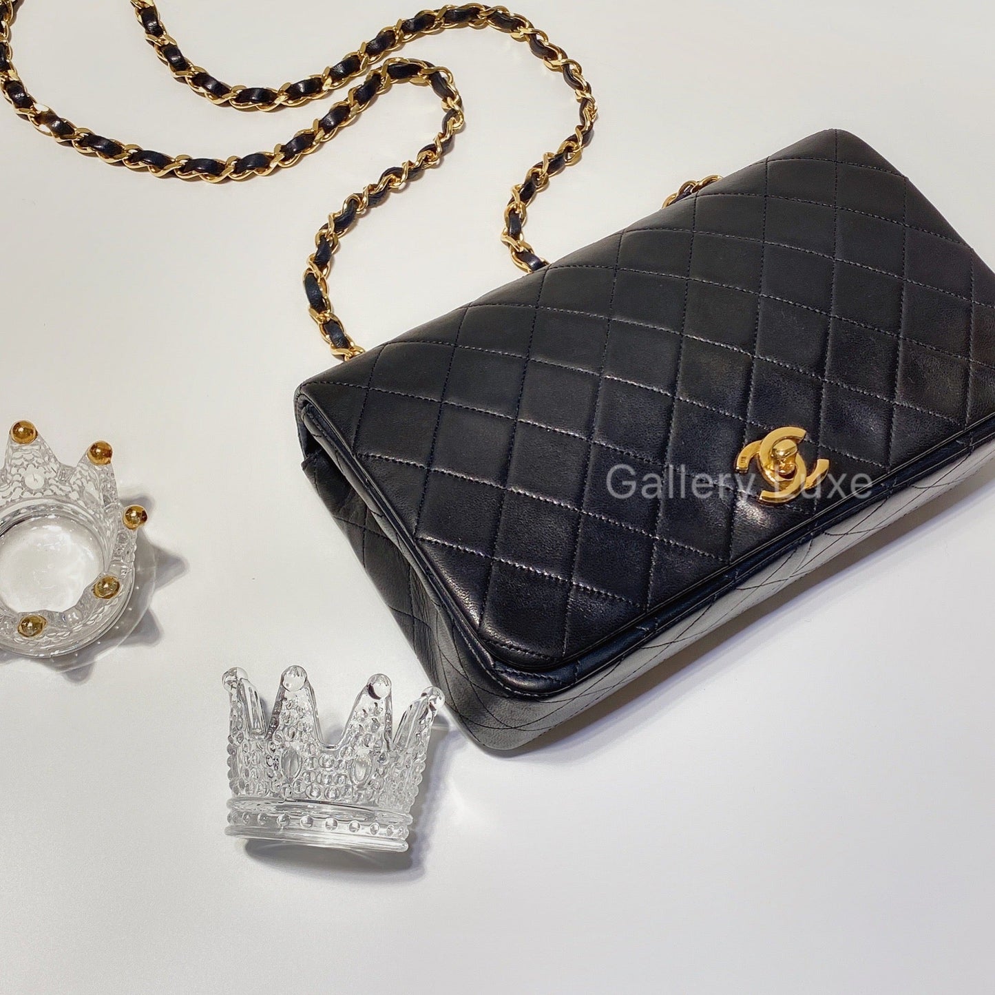 No.2546-Chanel Vintage Lambskin Flap Bag