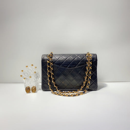 No.3624-Chanel Vintage Lambskin Classic Flap 23cm