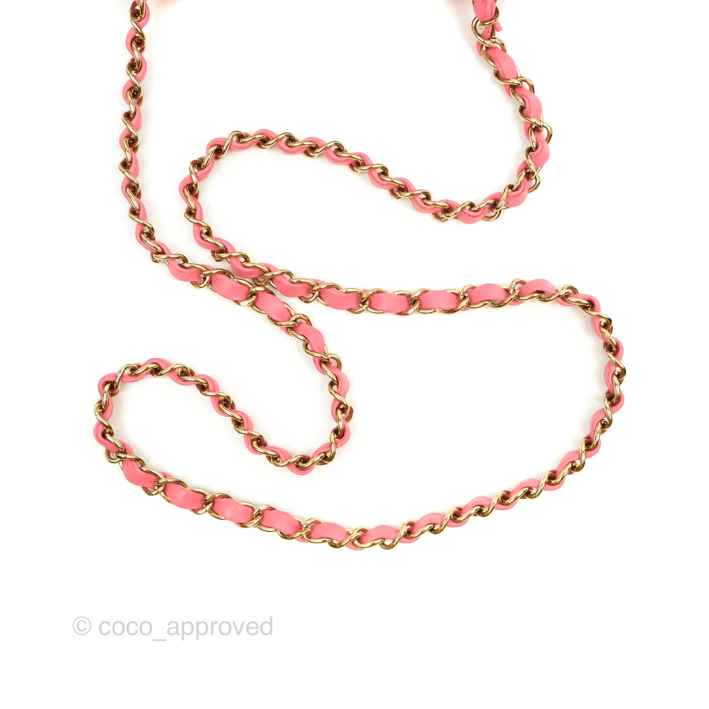 Chanel Mini Square Quilted Rosy Pink Lambskin Gold Hardware 21A