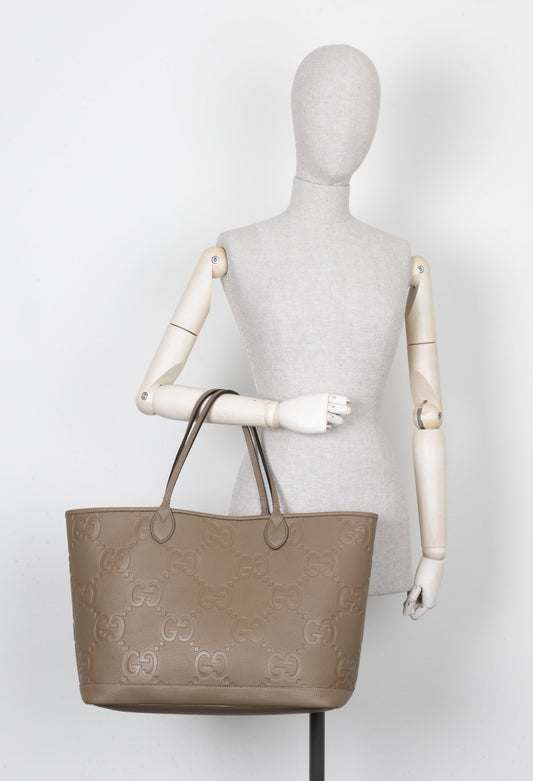 Luxury Gucci Trending 2025 Large Ophedia Giant GG Tote Bag Khaki