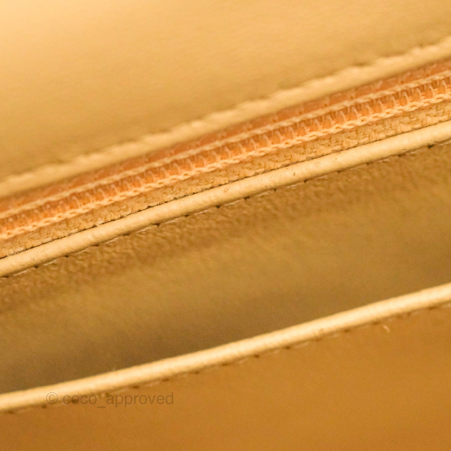 Chanel Jumbo Single Flap Beige Lambskin Gold Hardware