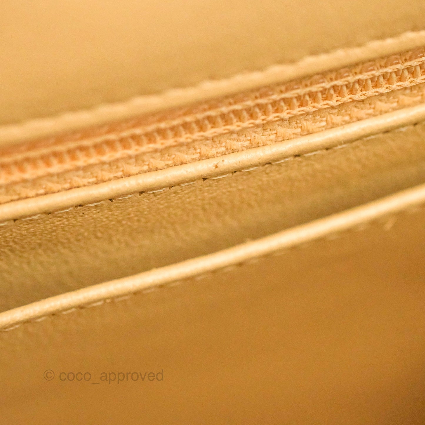 Chanel Jumbo Single Flap Beige Lambskin Gold Hardware