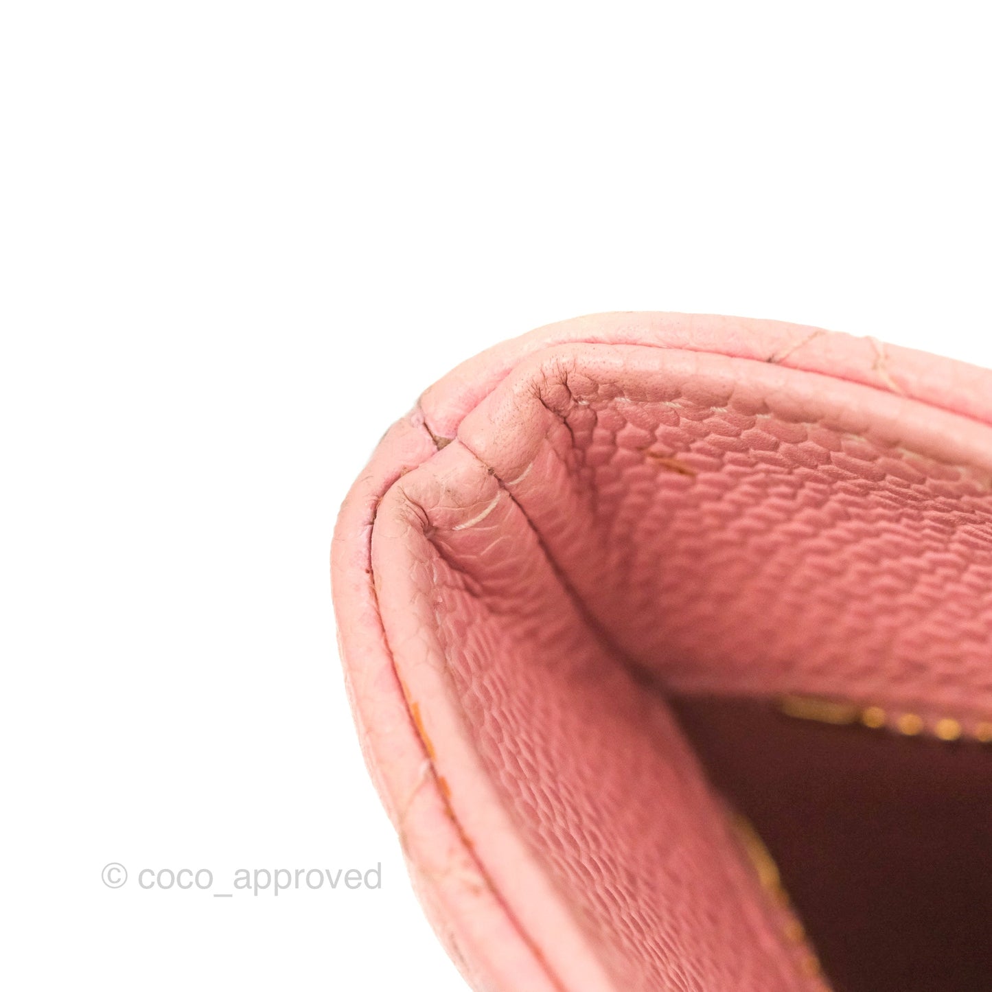 Chanel Vintage CC Pink Caviar Tote Bag Gold Hardware