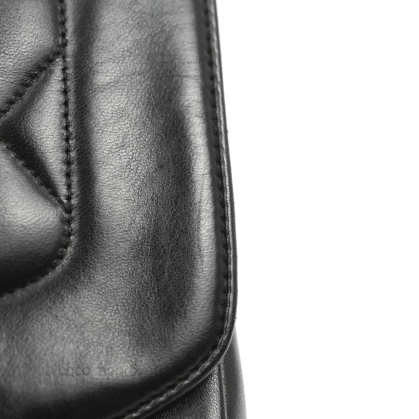 Chanel Vintage Quilted Classic Diana Medium Black Lambskin 24K Gold Hardware