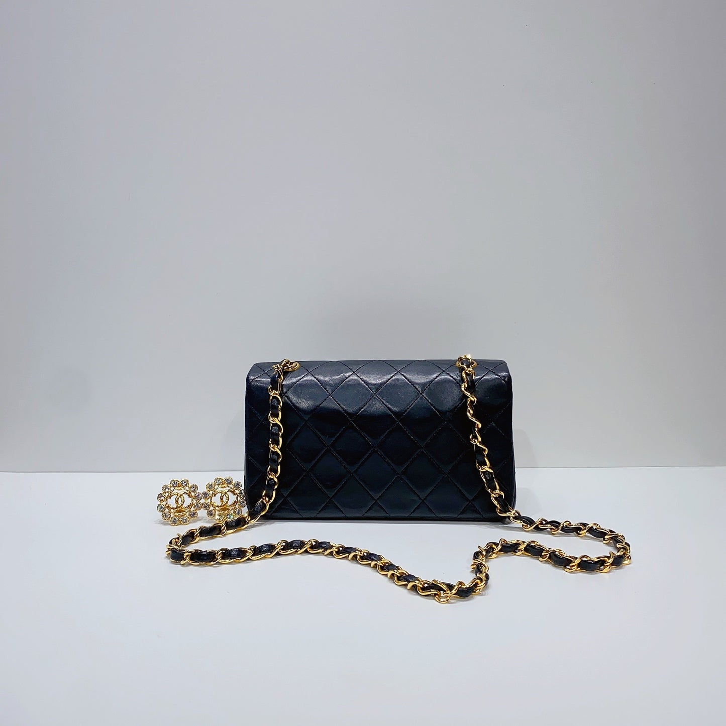 No.4399-Chanel Vintage Lambskin Mini Flap Bag