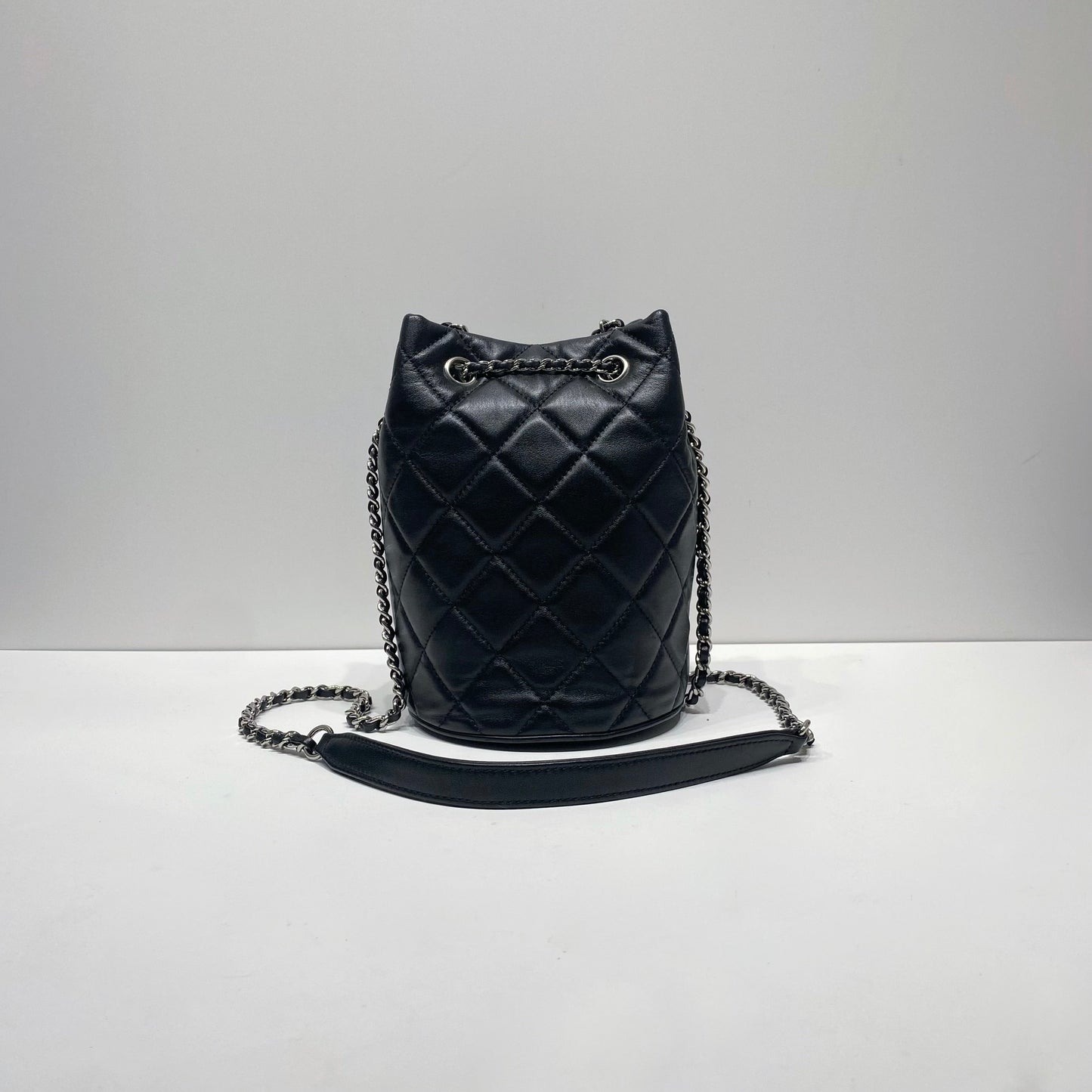 No.4289-Chanel Metallic Shine Mini Bucket Bag