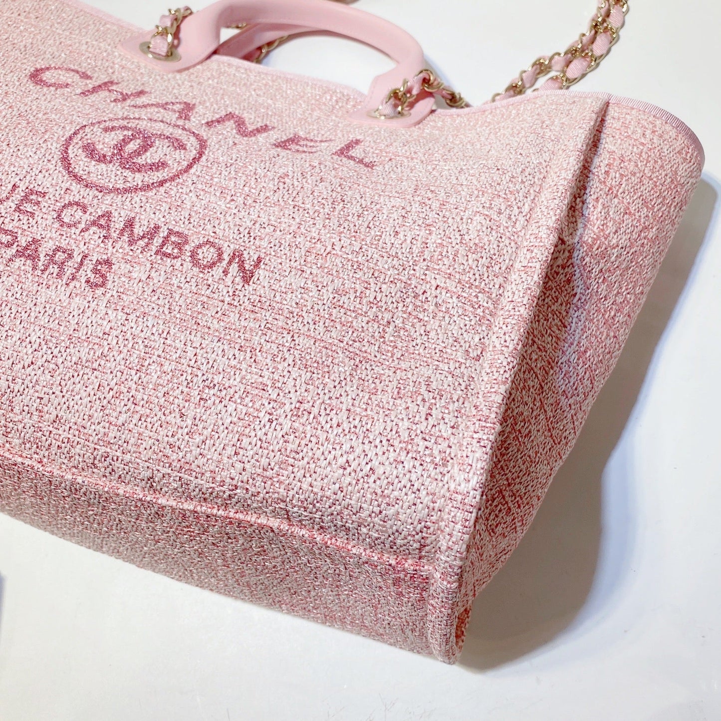 No.3158-Chanel Large Deauville Tote Bag