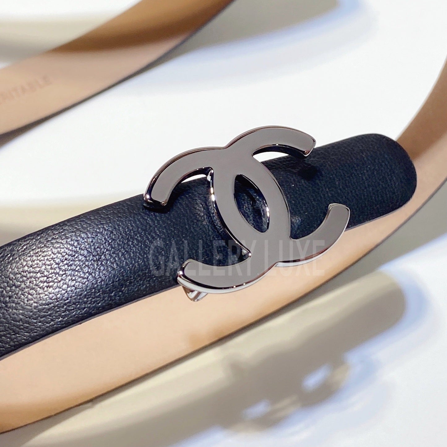 No.3164-Chanel Classic CC Leather Belt