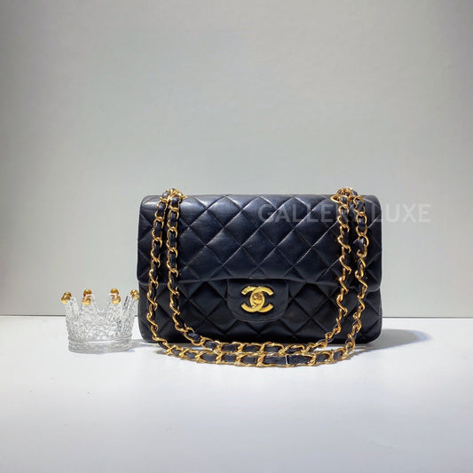 No.2864-Chanel Vintage Lambskin Classic Flap 23cm