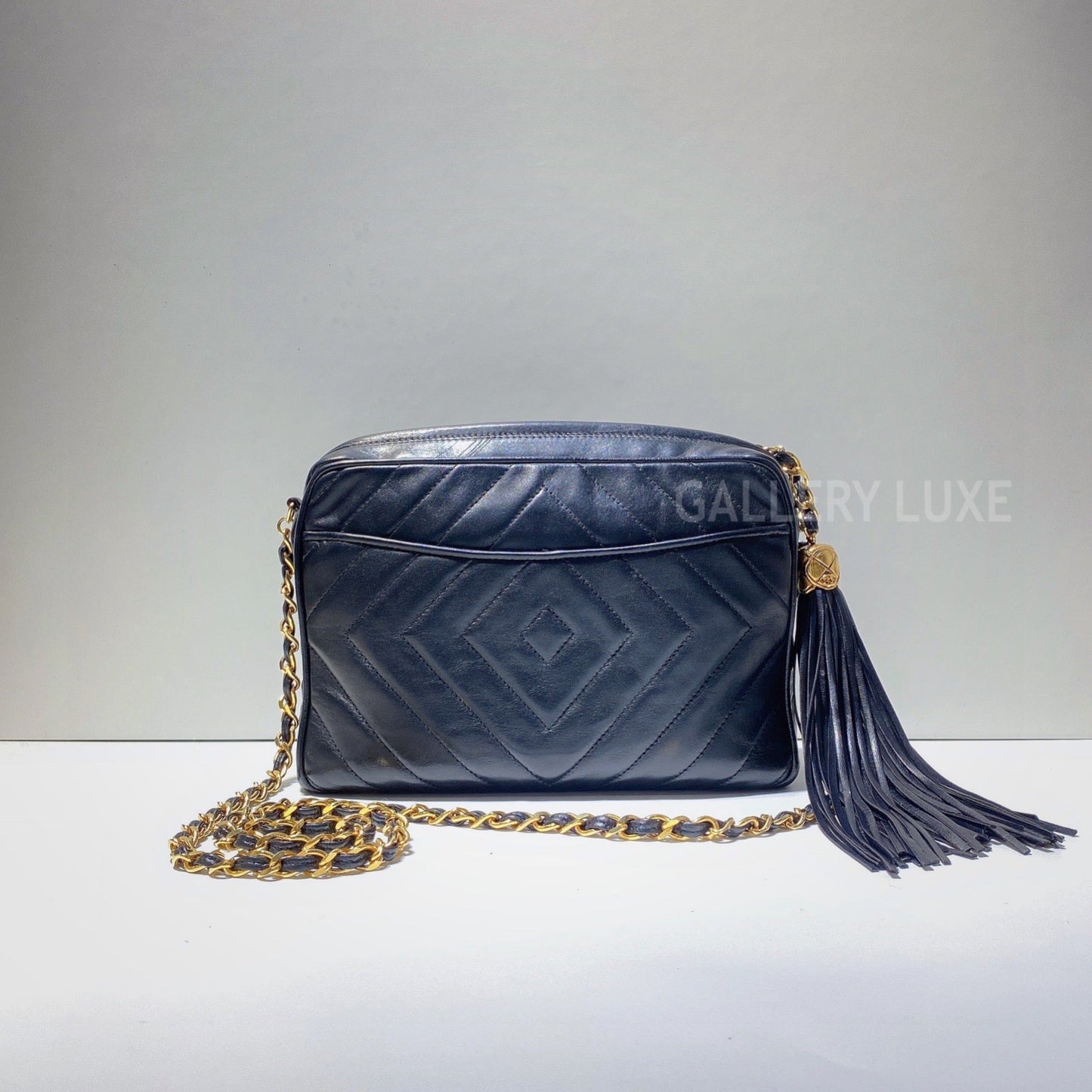 No.2867-Chanel Vintage Lambskin Camera Bag