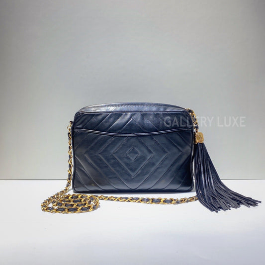 No.2867-Chanel Vintage Lambskin Camera Bag