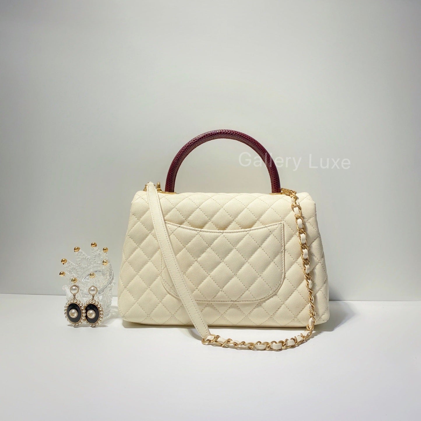 No.2563-Chanel Small Caviar Coco Handle