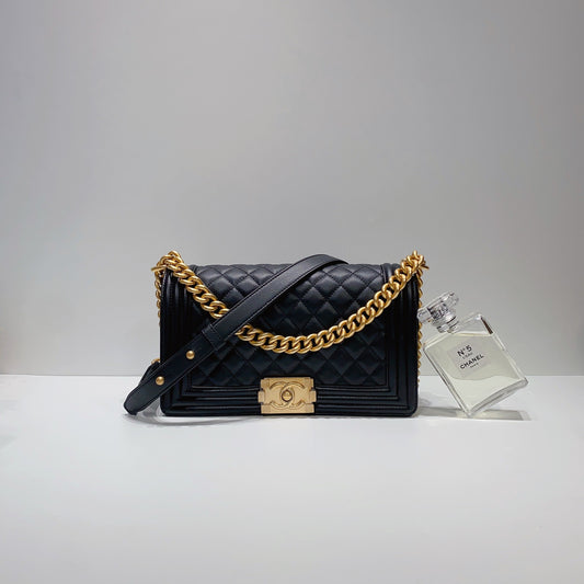 No.3764-Chanel Calfskin Boy 25cm (Brand New / 全新貨品)