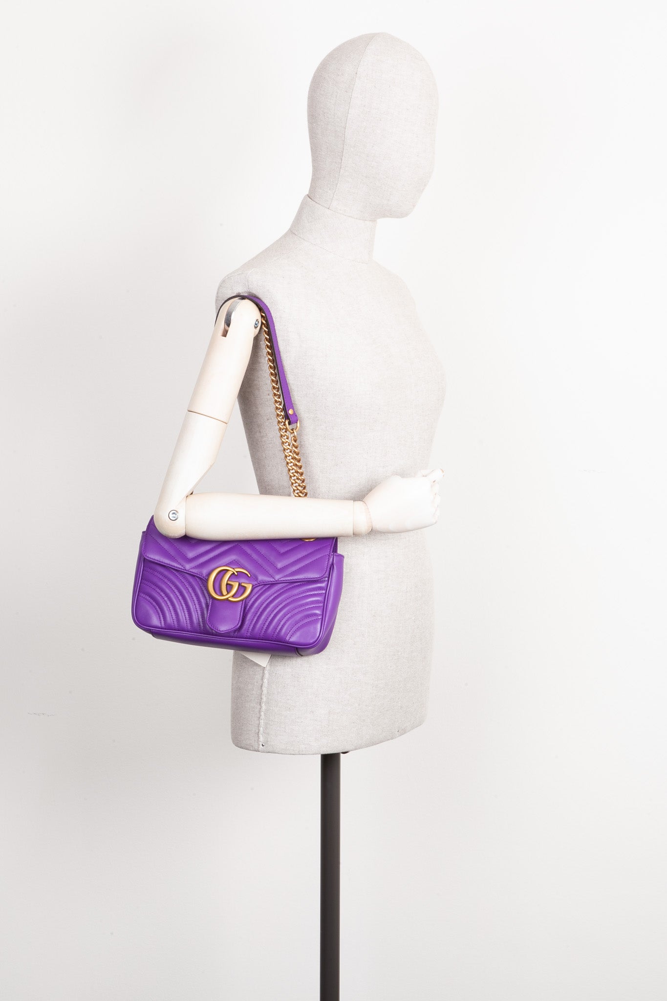 Luxury Gucci Trending 2025 Marmont Bag Purple