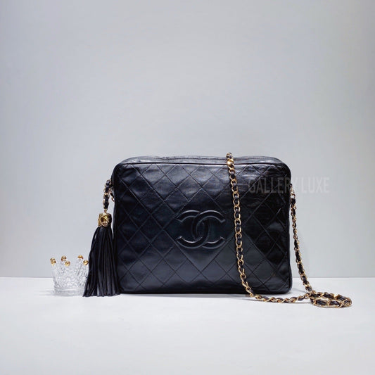 No.3429-Chanel Vintage Lambskin Camera Bag