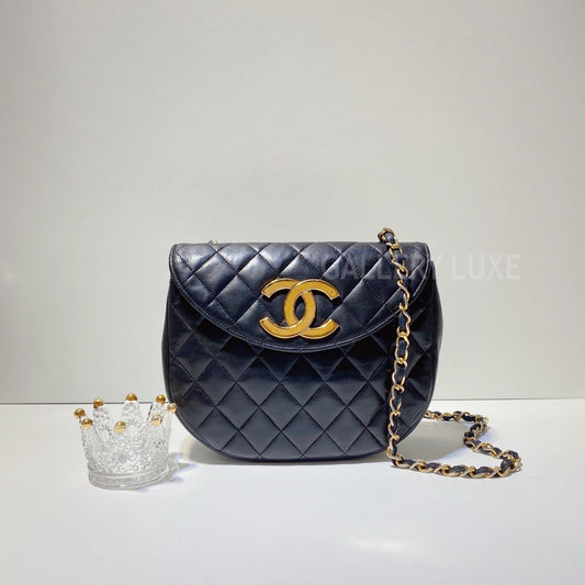 No.2941-Chanel Vintage Lambskin Shoulder Bag