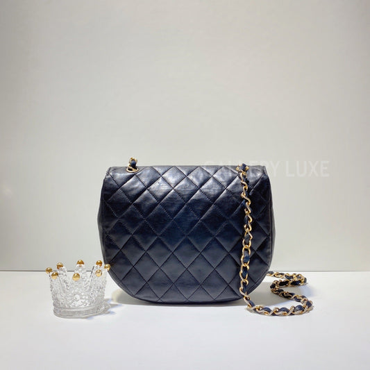 No.2941-Chanel Vintage Lambskin Shoulder Bag