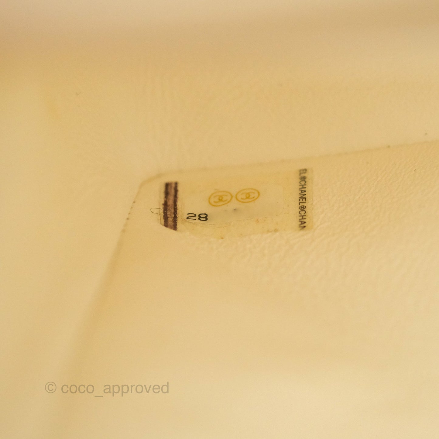 Chanel Classic Small S/M Flap White Caviar Gold Hardware