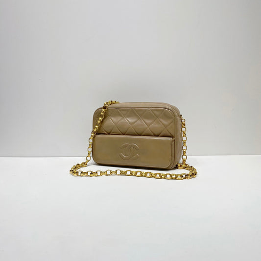 No.4371-Chanel Vintage Timeless CC Camera Bag