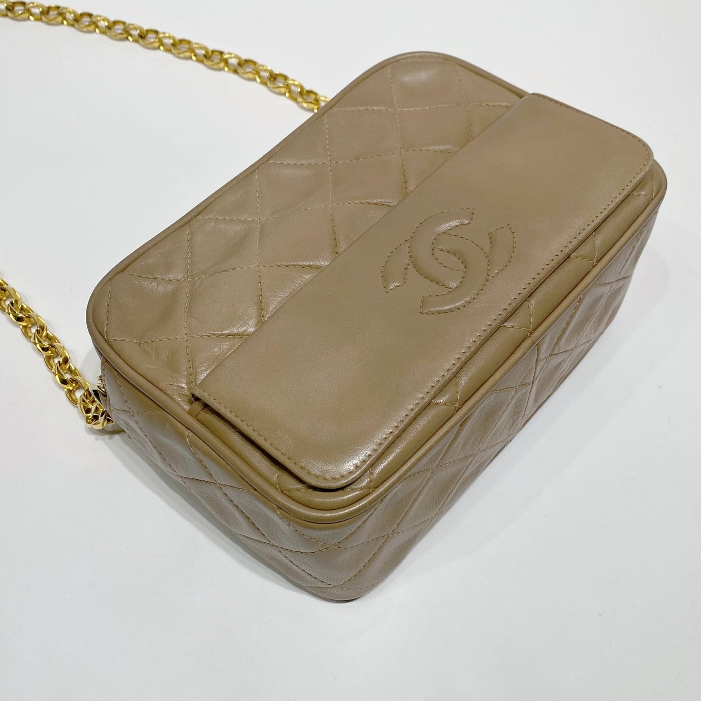 No.4371-Chanel Vintage Timeless CC Camera Bag