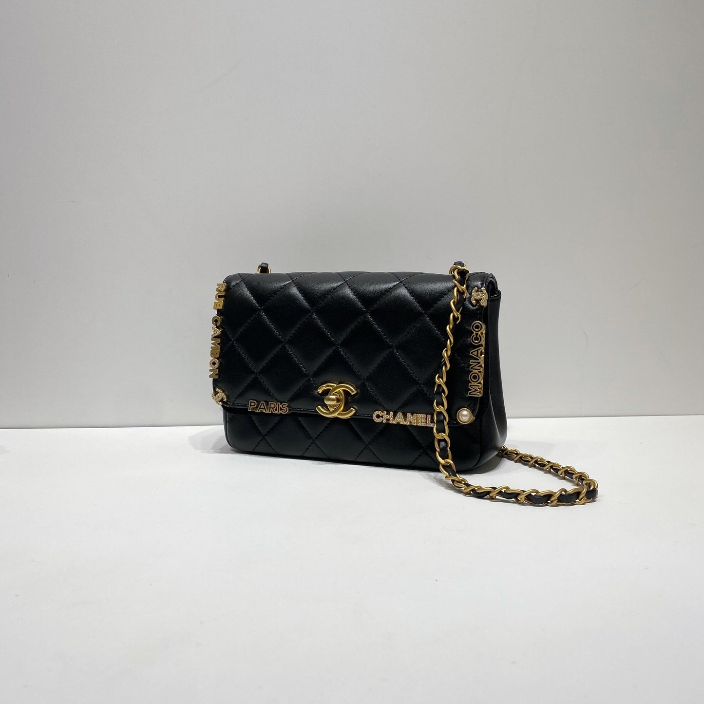 No.4301-Chanel Paris Monaco Mini Flap Bag