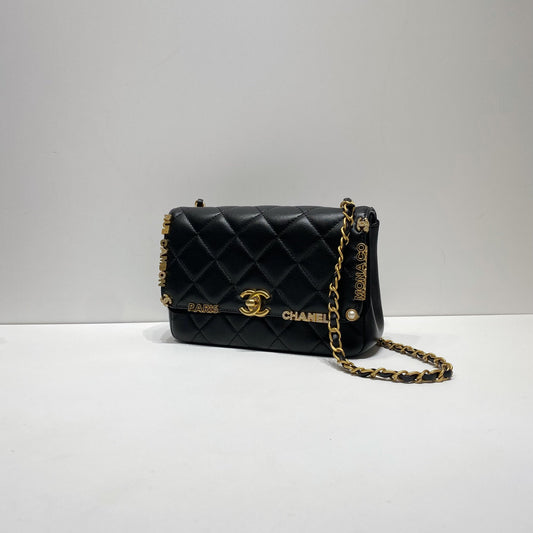 No.4301-Chanel Paris Monaco Mini Flap Bag
