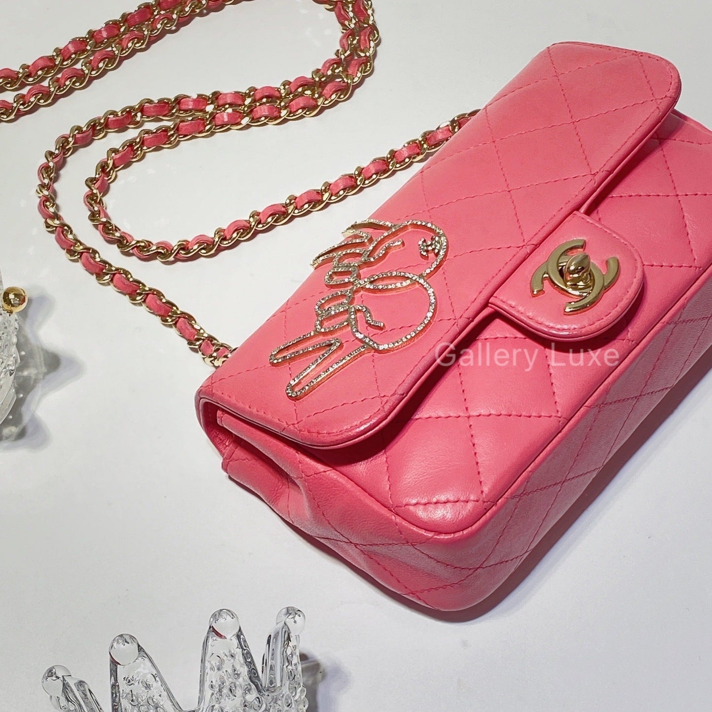 No.001488-Chanel V For Victory Flap Bag Mini 17cm