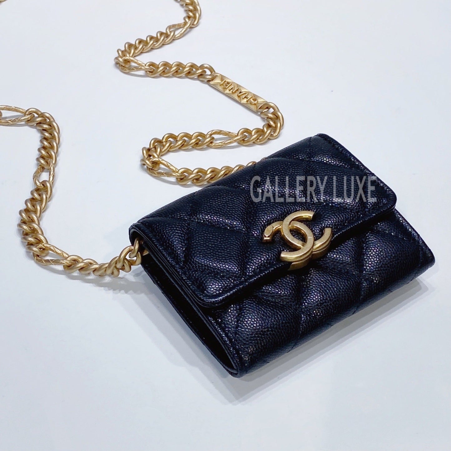 No.3390-Chanel Caviar Bracelet On Chain
