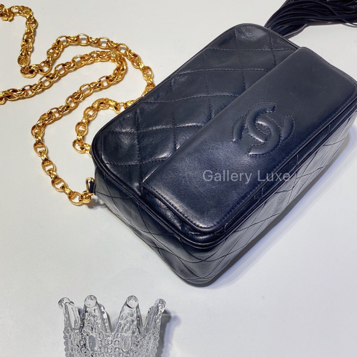 No.2014-Chanel Vintage Lambskin Camera Bag