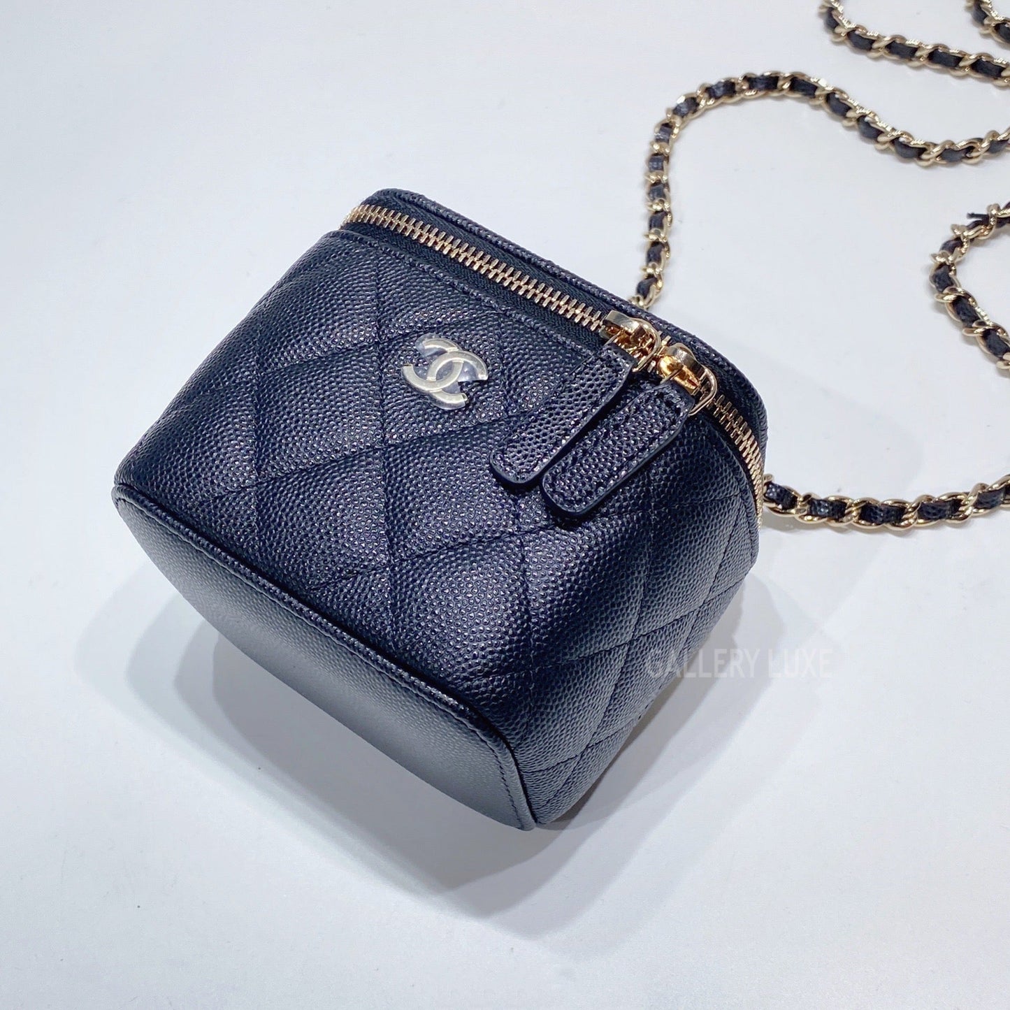 No.3437-Chanel Caviar Mini Vanity With Classic Chain (Brand New / 全新)