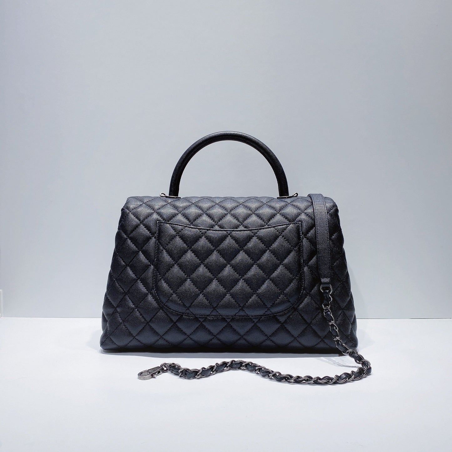 No.3530-Chanel Large Caviar Coco Handle