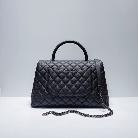 No.3530-Chanel Large Caviar Coco Handle