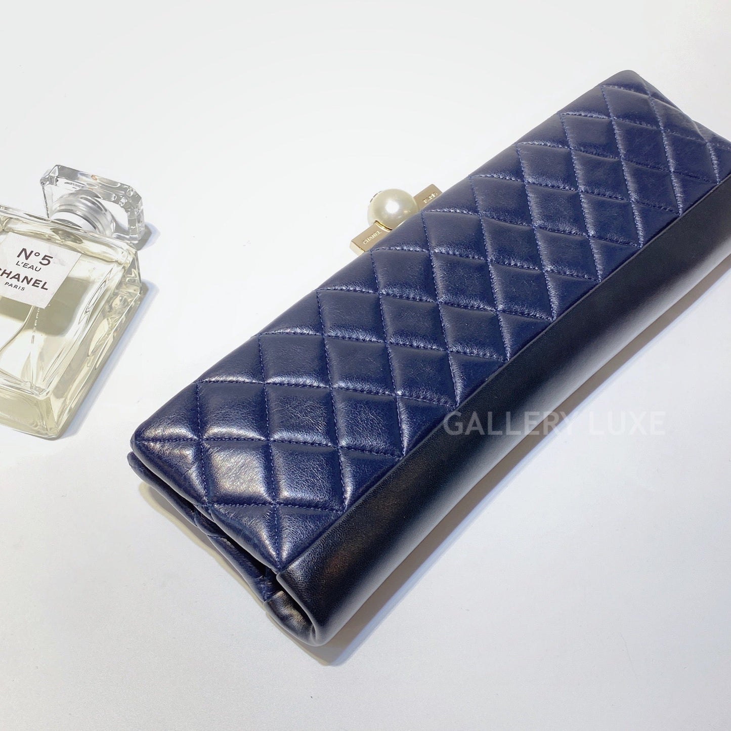 No.2881-Chanel Lambskin Evening Clutch Bag