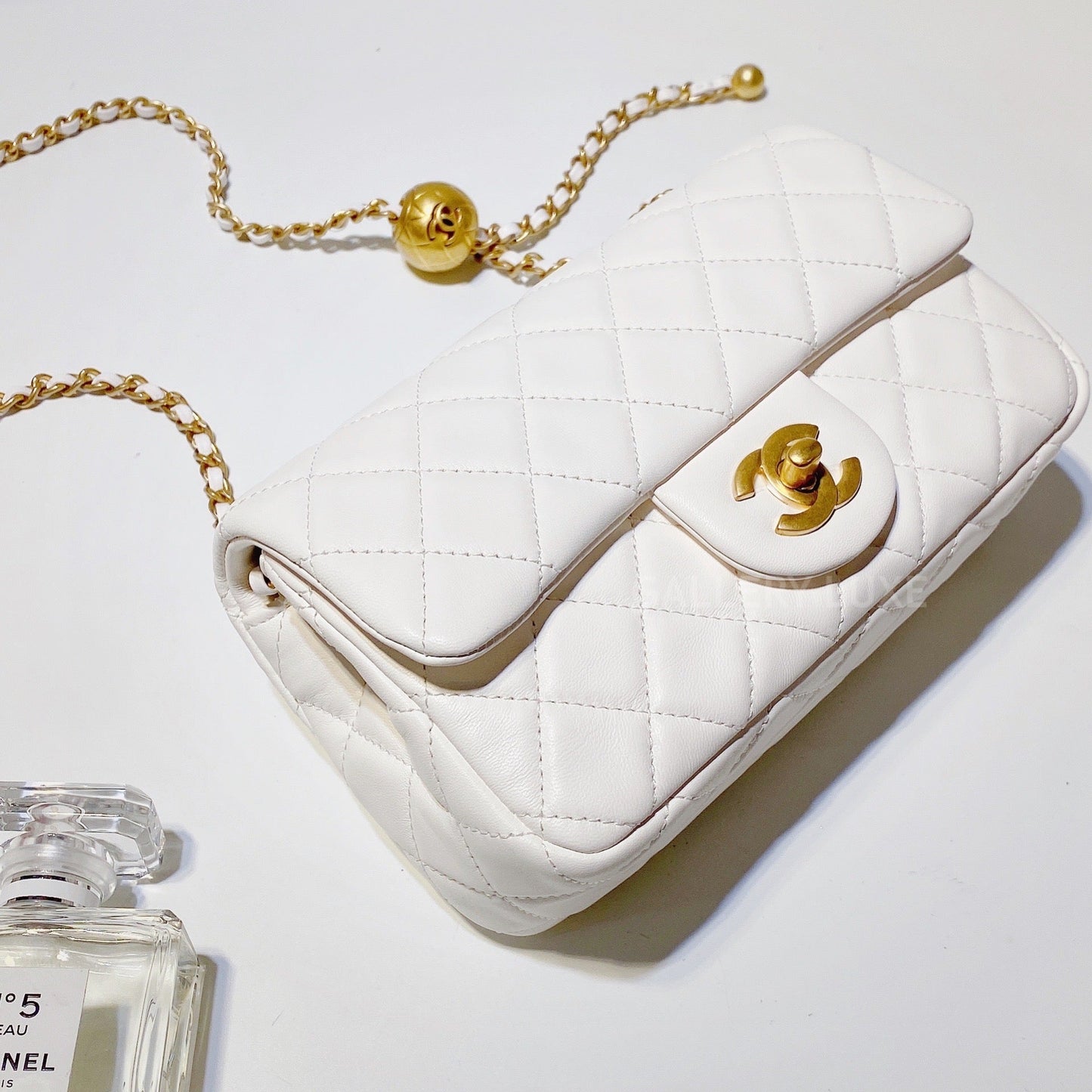 No.3252-Chanel Pearl Crush Mini Flap Bag (Brand New / 全新)