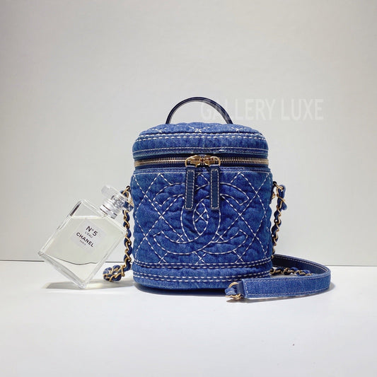 No3193-Chanel Denim Trip Vanity Case