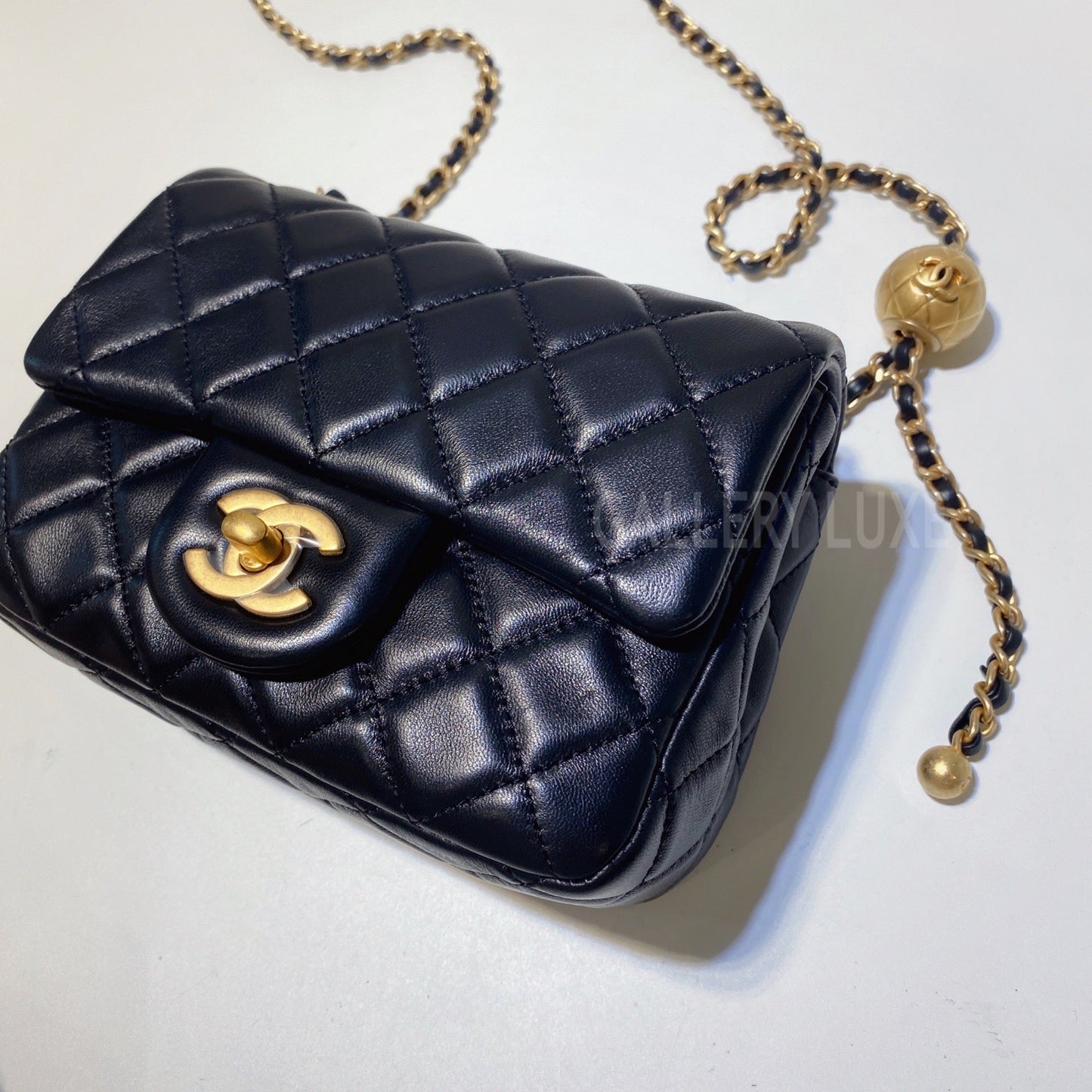 No.3177-Chanel Pearl Crush Square Mini Flap Bag (Brand New / 全新)