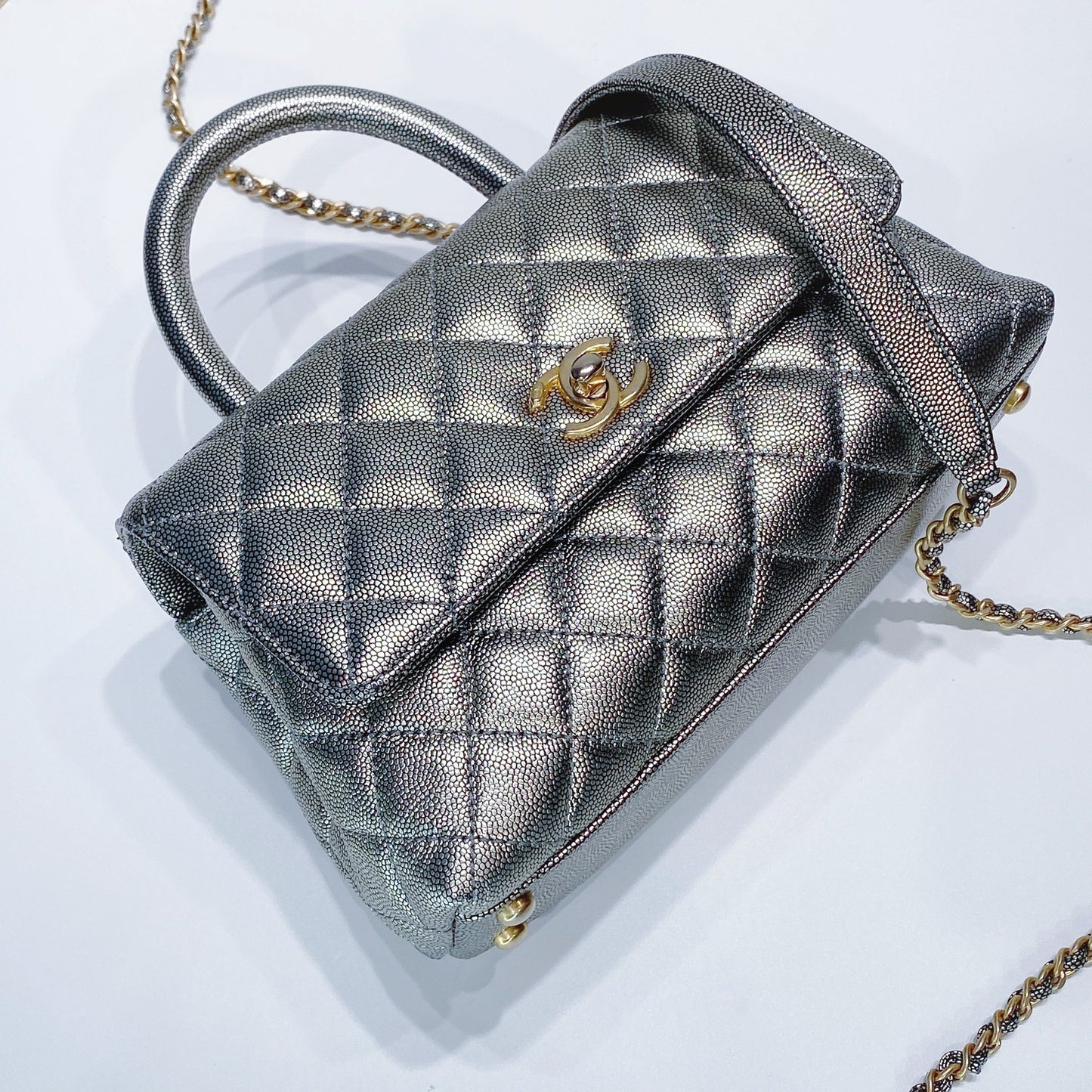 No.3689-Chanel Caviar Small Coco Handle
