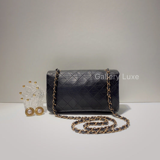 No.2609-Chanel Vintage Lambskin Flap Bag