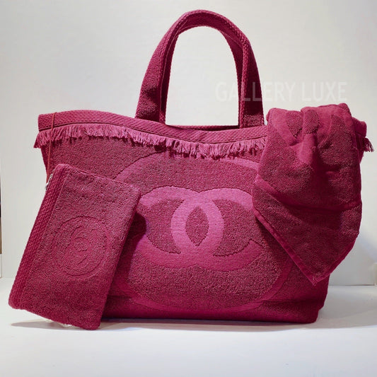 No.3186-Chanel Cotton Sport Line Tote Bag