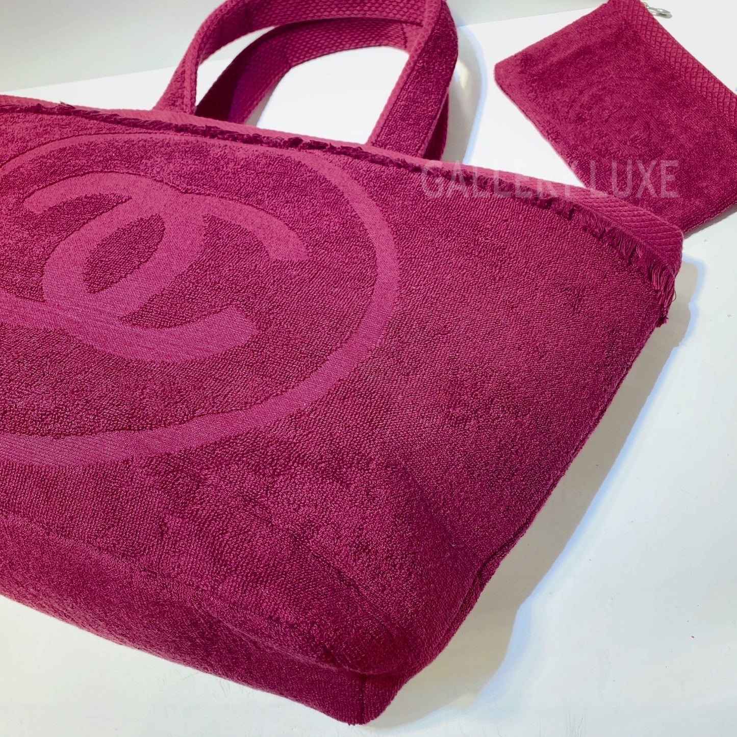 No.3186-Chanel Cotton Sport Line Tote Bag