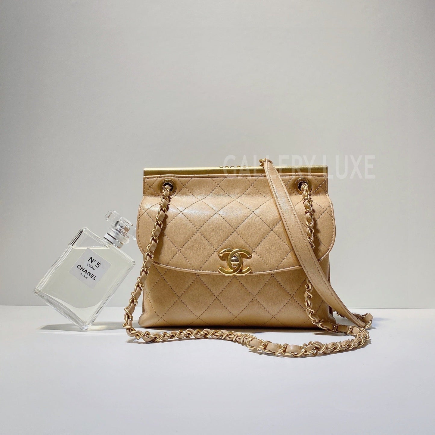 No.3451-Chanel Lambskin Reverso Flap Bag