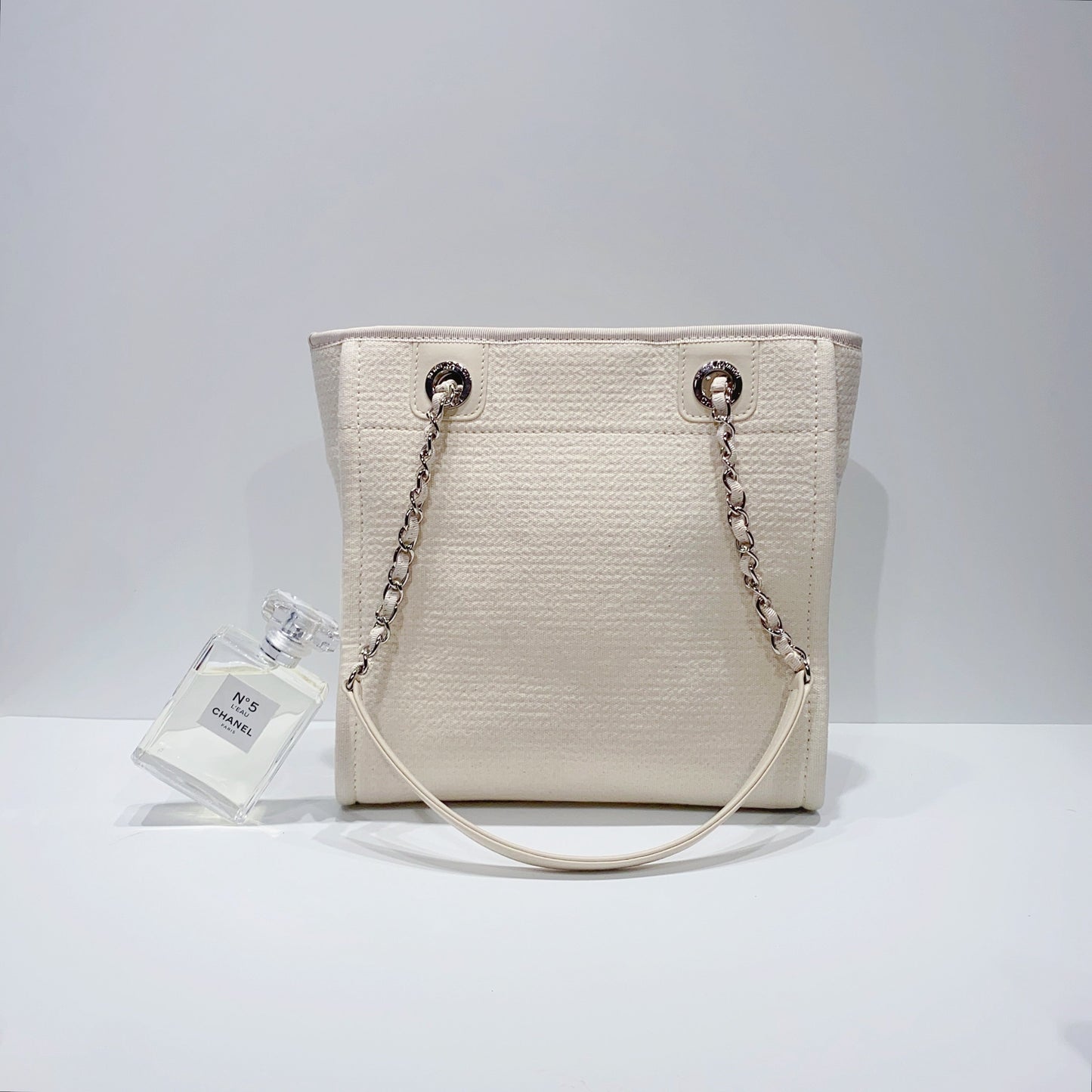 No.3785-Chanel Small Deauville Tote Bag