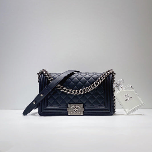 No.3415-Chanel Calfskin Boy 25cm