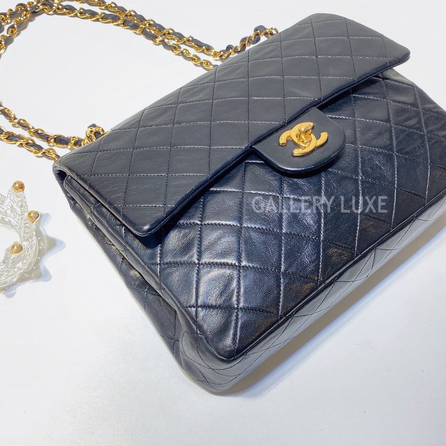 No.2973-Chanel Vintage Lambskin Classic Flap Bag