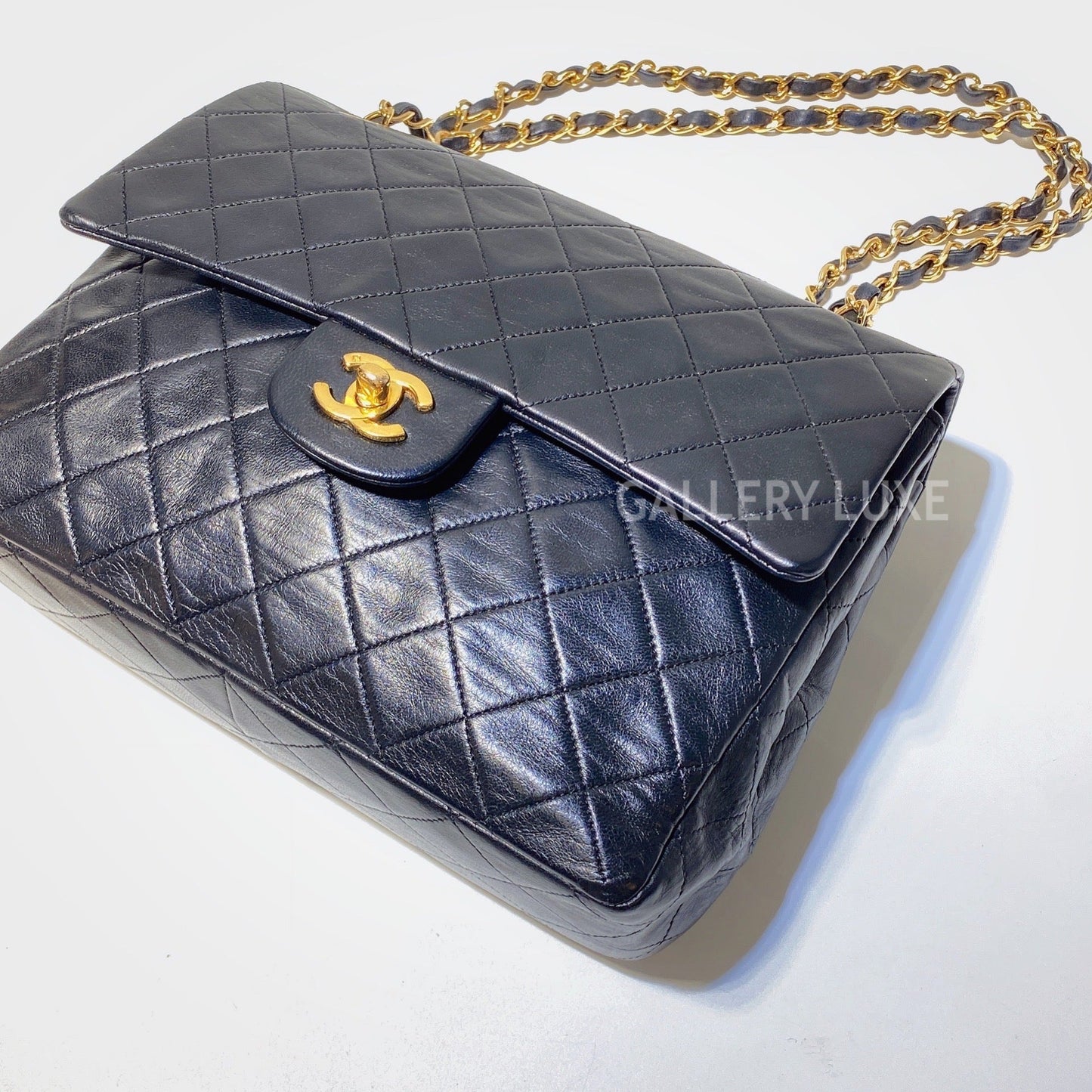 No.2973-Chanel Vintage Lambskin Classic Flap Bag