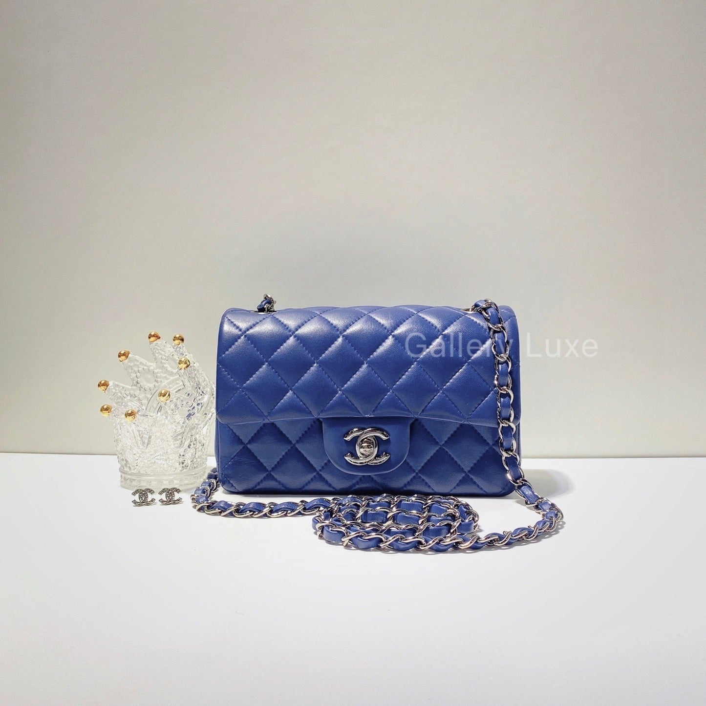 No.2619-Chanel Lambskin Classic Flap Mini 20cm