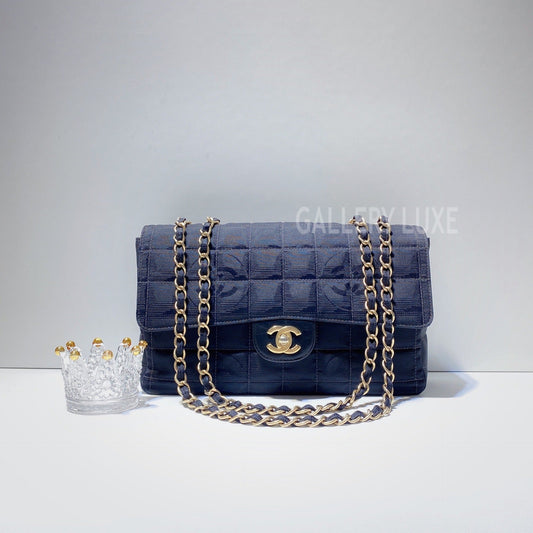 No.2908-Chanel Vintage Nouvelle Ligne Voyage Flap Bag