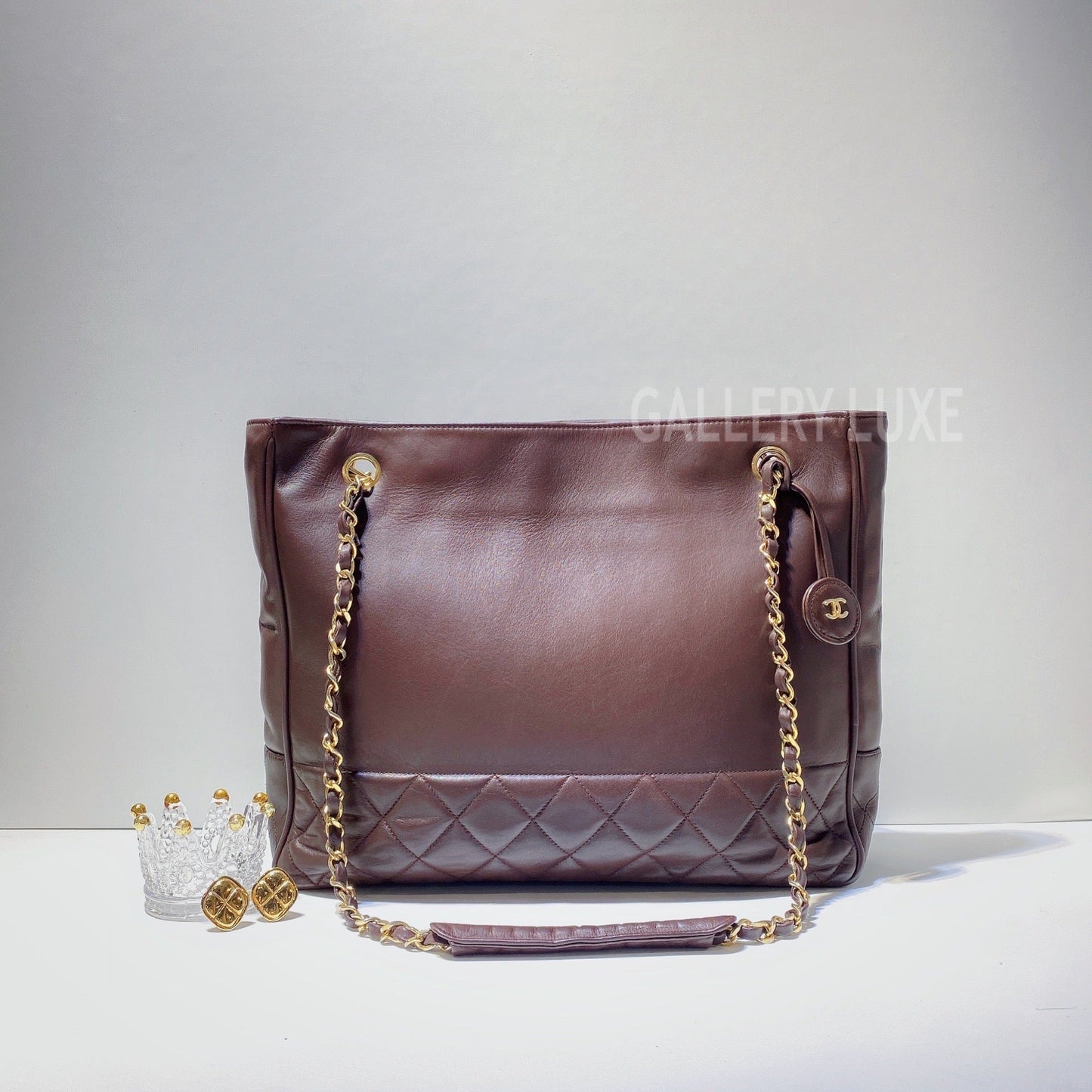 No.2903-Chanel Vintage Calfskin Tote Bag