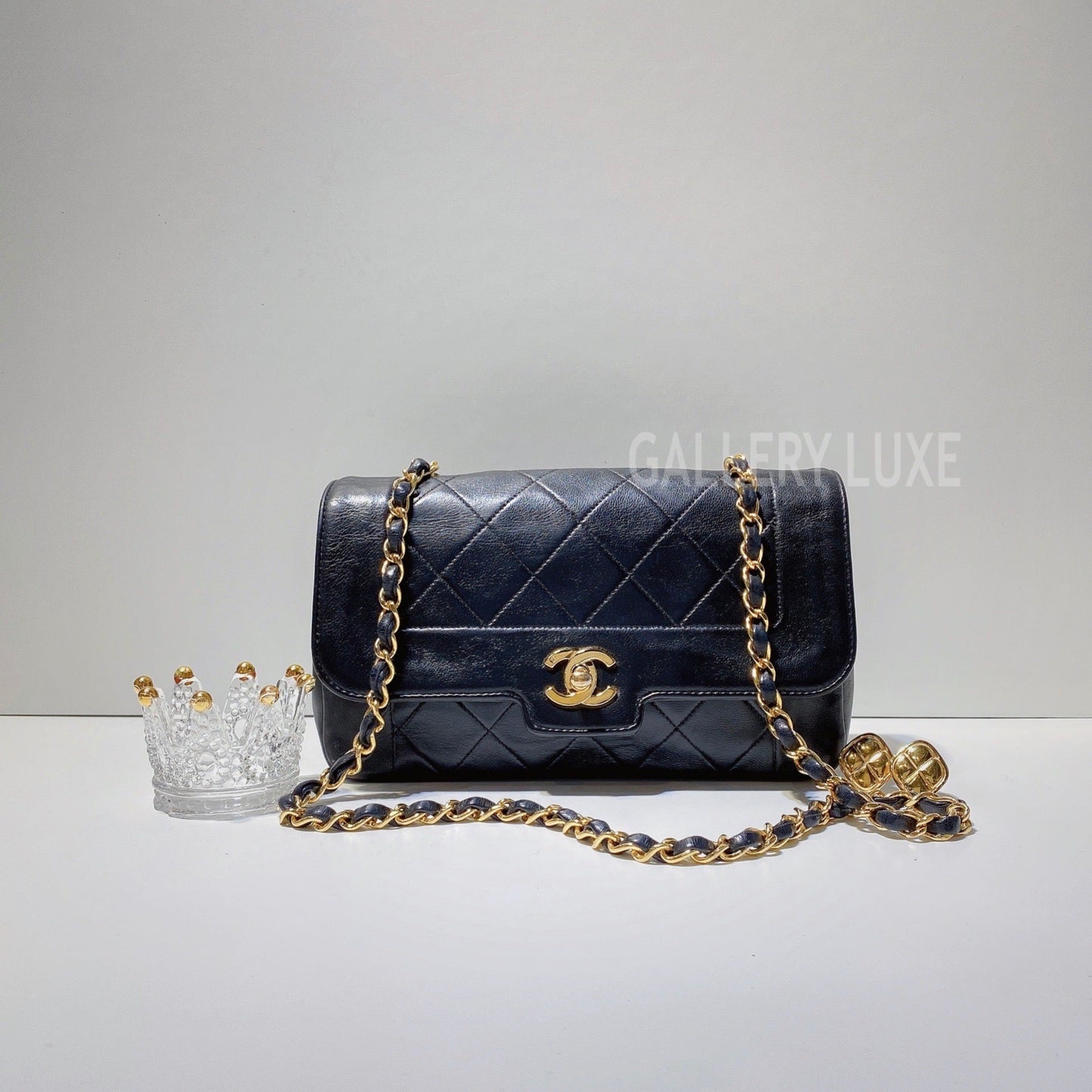 No.2273-Chanel Vintage Lambskin Flap Bag